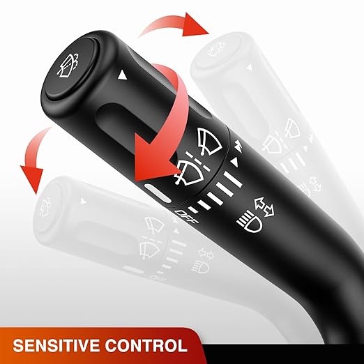 Nilight Turn Signal Switch Compatible with 2004 2005 Ford F150 Windshield Wiper Multifunction Combination Lever Switches