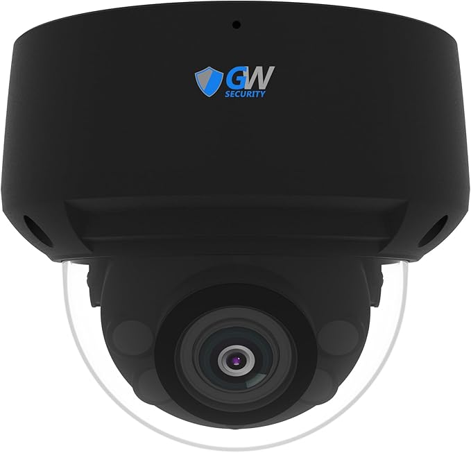 GW Security 16 Channel 12MP NVR 4K PoE 2.7-13.5mm Motorized Zoom Security Camera System with 16 x 4K 8MP IP Microphone Waterproof Smart AI Dome Camera, Face Recognition/Human/Vehicle Detection