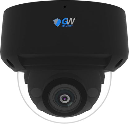 GW Security 16 Channel 12MP NVR 4K PoE 2.7-13.5mm Motorized Zoom Security Camera System with 16 x 4K 8MP IP Microphone Waterproof Smart AI Dome Camera, Face Recognition/Human/Vehicle Detection