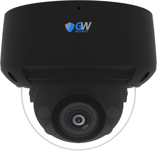 GW Security 16 Channel 12MP NVR 4K PoE 2.7-13.5mm Motorized Zoom Security Camera System with 16 x 4K 8MP IP Microphone Waterproof Smart AI Dome Camera, Face Recognition/Human/Vehicle Detection