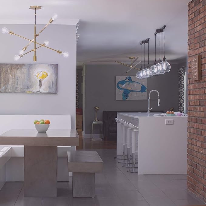 Bulbrite Solana 60-Watt Equivalent ST18 Smart Wi-Fi Connected 90CRI LED Edison Filament Light Bulb