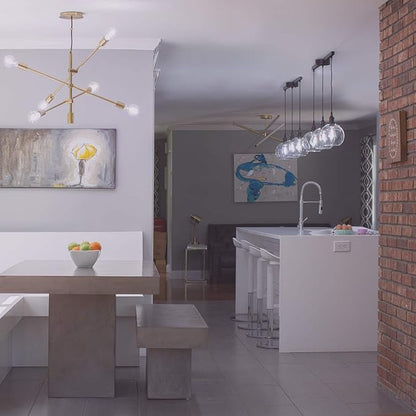 Bulbrite Solana 60-Watt Equivalent ST18 Smart Wi-Fi Connected 90CRI LED Edison Filament Light Bulb