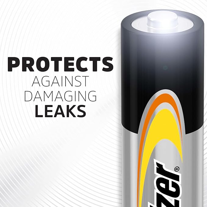 Energizer Alkaline Power AAA Batteries, 20 Count, Long-Lasting Triple A Batteries, Suitable for Everyday Electronics and Emergency Gear