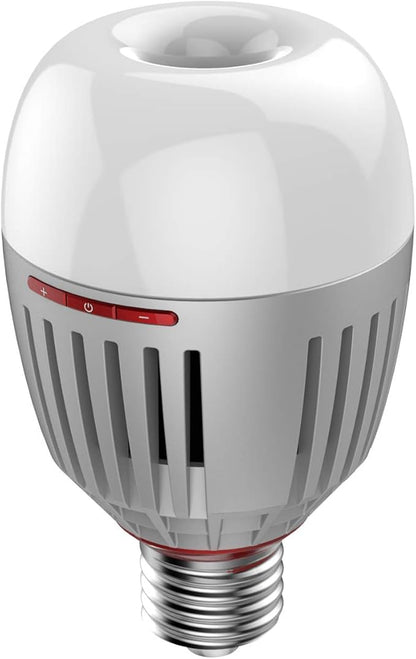 US Stock Aputure Accent B7C 7W RGBWW LED Smart Bulb with E26/E27 Socket,TLCI 96+ CRI 95+ 2,000K-10,000K,Built-in Battery/AC Power