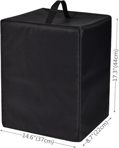 Dust Cover for Air Purifiers - Compatible with MORENTO HY4866 Air Purifiers/MK04 Air Purifiers/AMEIFU sferf-30 Air Purifiers (Black)
