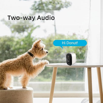Wireless Outdoor Cameras,Battery Powered 2K Color Night Vision, 5/2.4GHz WiFi Monitoring for Home Security, IP65 Waterproof, Cloud & SD Storage
