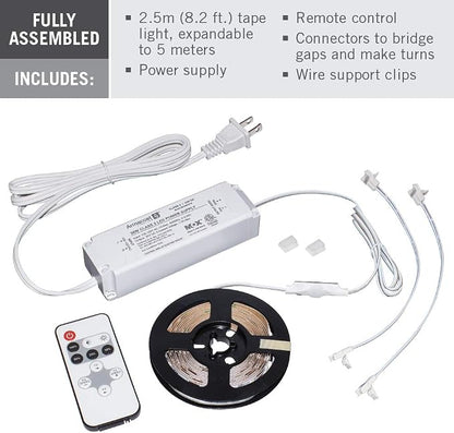 Armacost Lighting 451200 RibbonFlex Pro Series 60, 3000K-Kit 150 LED Lights