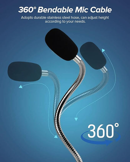 Window Speaker System, Dual Way Window Microphone Intercom Speaker, Intercom System for Business, Home, Office, School, Counter, Bank and Station