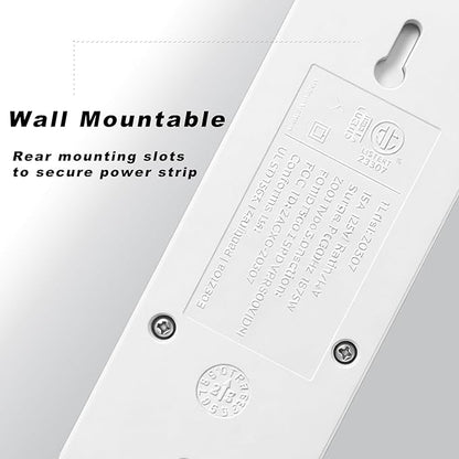 LINKVOLT Smart Power Strip WiFi Surge Protector Alexa Google Home Voice Control Outlet Extender for Home Office 3AC 15A 1875W 2.4GHz Voice Control