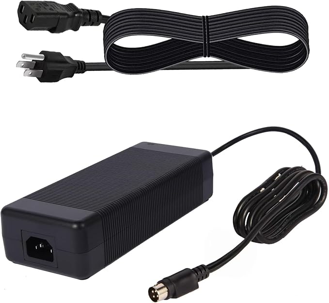 Power Supply Adapter 4-Pin 48V 3.75A Compatible with Swann NVR16-8580 16 Ch 4k Network Video Recorder Ultra HD CCTV Security System NVR16-8580RN NVR-168580 FJ-SW2028A48003850 FJ-SW2028A48003750。