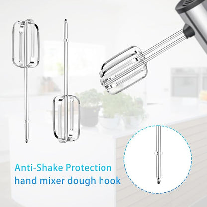 2pcs Hand Mixer Beaters Attachments Compatible with MX600B MX3200B MX1500W | Hand Mixer Beaters Attachments Compatible with MX Series Electric Hand Mixers for Cooking and Baking