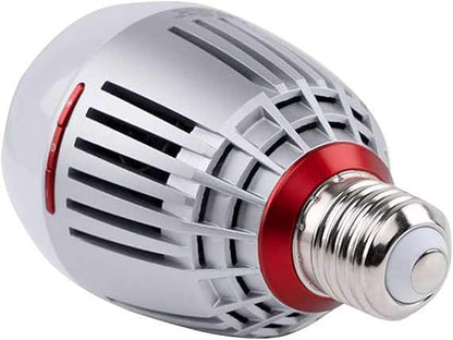 Aputure Accent B7C Smart Led Light Bulbs 7W RGBWW,2000k-10000k Bi Color,CCT/HSI/FX Mode,App Control Built-in Battery, E26/E27 Socket One Pack