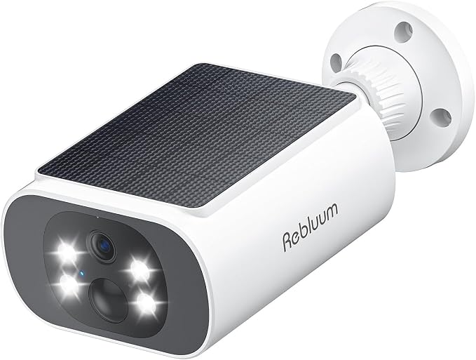 4MP Solar Security Cameras Wireless Outdoor,2.4/5G WiFi, No Wiring