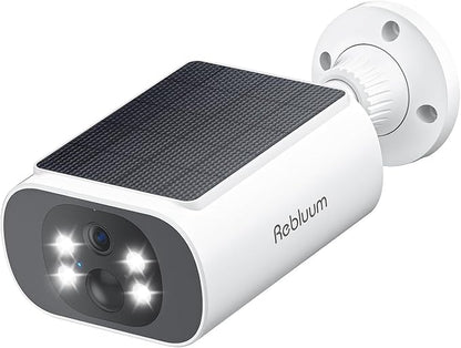 4MP Solar Security Cameras Wireless Outdoor,2.4/5G WiFi, No Wiring