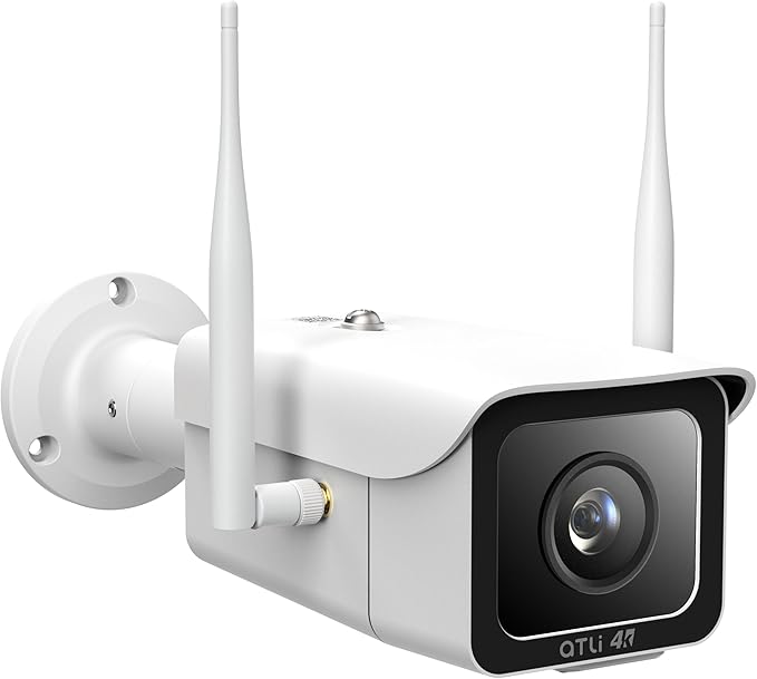 ATLI ATL4500 4K Time Lapse Camera Outdoor Construction Jobsite 8MP Starlight Sensor UHD Resolution Dual Band Wi-Fi App Control Remote Access IP67 Weatherproof Pre-Installed 512GB Memory Card