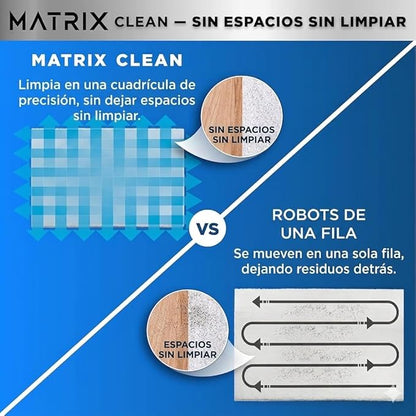 Shark R-RV2310 Matrix Robot Vacuum for Carpets and Hardfloors with Self-Cleaning Brushroll and Precision Mapping - Certified Refurbished
