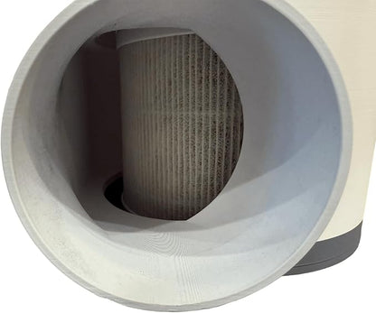 Duct Adapter Base for Levoit Core Mini Air Purifier, Base with 4-Inch Outer Diameter Intake, Compact Indoor Airflow Integration Accessory