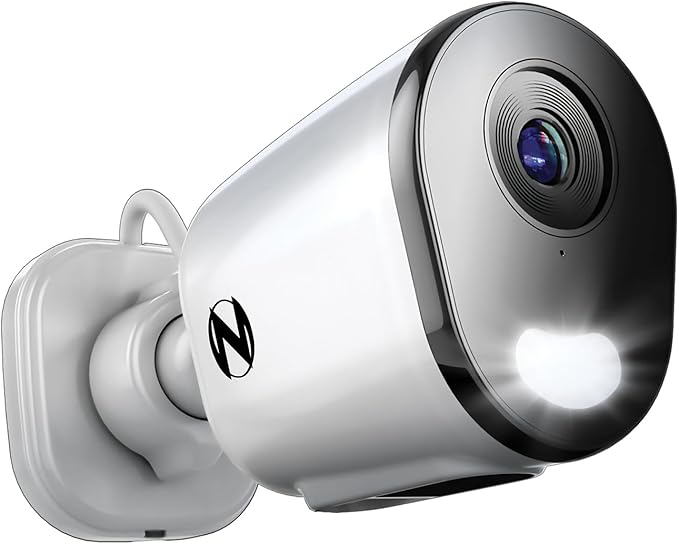 Night Owl Plug-in AC Powered Wi-Fi 4K HD Indoor/Outdoor Deterrence Camera with 2-Way Audio (1 Camera)