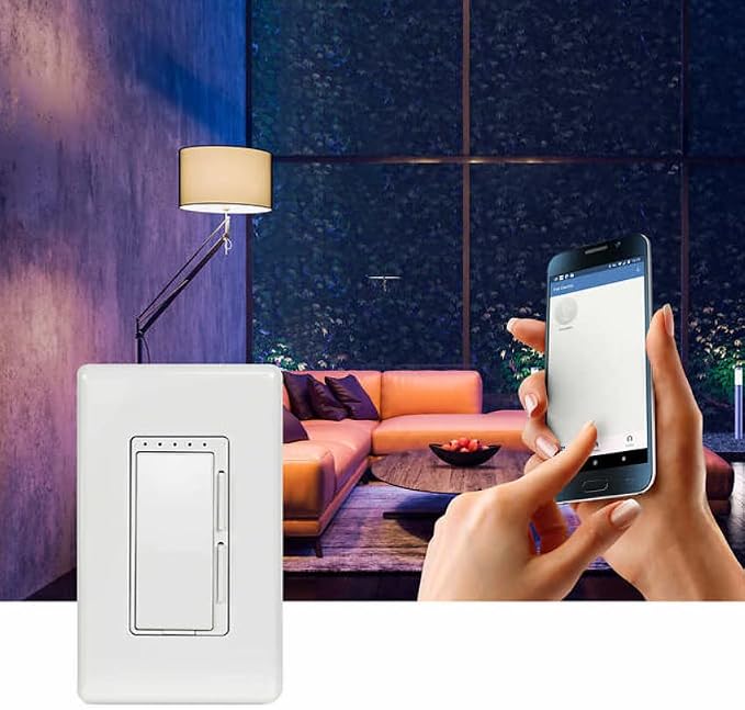 Feit Electric Wi-Fi Smart Dimmer 3 Way Single Pole Switch (2 Pack)