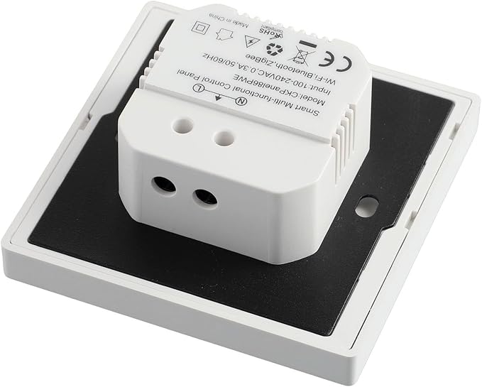 Smart Home Control Panel For NSPanel Pro Wireless Touchscreen Hub Integrating For Zigbee For Gateway Supports ZB Sensor ZBMINI BASICZBR3(White)