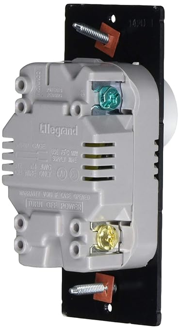 Legrand DRCL453PWCCV4 450-watt Single-pole/3-way White Compatible with LED Dimmer (Pack of 2)