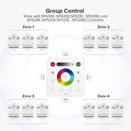 BTF-LIGHTING RC3 RF Wireless LED Dimmer Remote