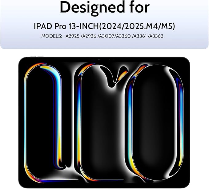 Peslv 2 Pack Magnetic Paperfilm for iPad Pro 13 Inch M4/M5 [2024/2025 7th/8th Gen], Feel Like Writing Drawing On Paper, Matte Removable Anti Glare Fingerprint Screen Protector Blue Light Filter