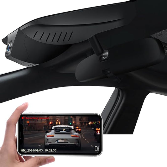 4K Dash Cam fit for Toyota Corolla Gen12 E210 2023 2024 2025 2026 Sedan Hybrid Hatchback, OEM Look, 2160P UHD Video, WiFi & APP, Loop Recording, G-Sensor, Parking Monitor, Easy to Set, 128GB Card