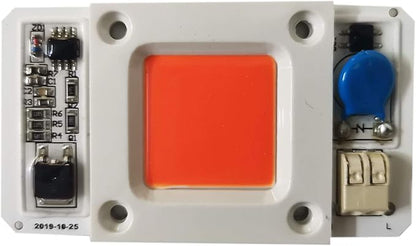 50W Driverless Solderless LED Chip Integrated Smart IC DIY (Red 620-625NM)