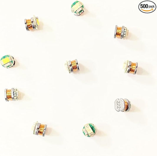 Taidacent 80mm Remote 5V Wireless LED Coil and 10PCS Colorful Wireless LEDs Wireless LED Induction Wireless Charging Module (Only 10 Blue Wireless LEDs Without Transmitter Coil)