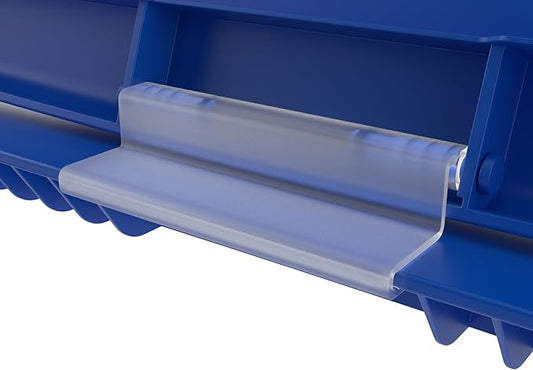 Rev-A-Shelf 32 Qt Under Sink Garbage Can Lid for Base Kitchen and Bathroom Cabinet, Replacement Plastic Trash Bin Lid Only, Blue, RV-32-LID-22-1-40