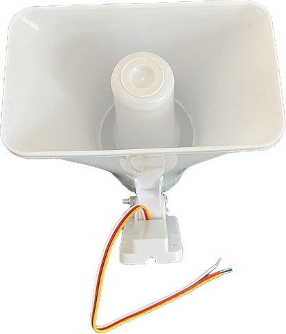 30W Alarm Siren Super Loud 130dB Electronic Horn Indoor/Outdoor Security Siren DC 12V 9V 5V