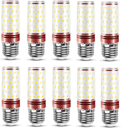 Corn Bulb E27 LED 10Pcs 16W Replacement for Lamps Small -in Smart Three-Color Light