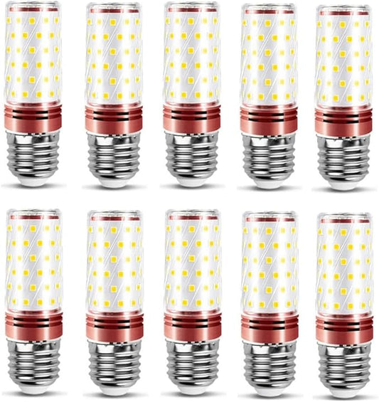 Corn Bulb E27 LED 10Pcs 16W Replacement for Lamps Small -in Smart Three-Color Light