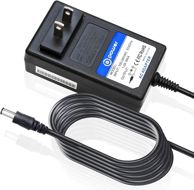 T-Power Charger for ECOVACS DEEBOT N79 N79S DN622-DN79 Goovi ONSON GV2019 J30 J20 F007, Lefant M200 M201 M210 Robotic Vacuum Cleaner Power Supply Cord Ac Dc Adapter