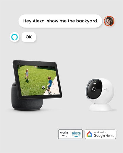 youkey Wireless Security Camera Outdoor, No Monthly Fee, Battery Powered, 2.5K QHD WiFi 6, Magnetic Mount, AI Human & Pet Detection, 8GB Local Storage, Color Night Vision