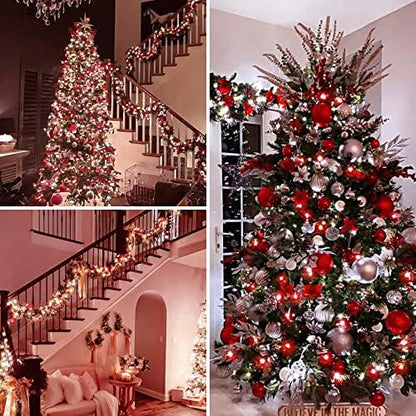 200 LED Connectable String Lights, 66FT Christmas Lights Outdoor Indoor