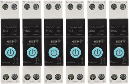 Sonew Smart Switch Home Circuit Breakers Mobile Phone Remote Control 3 Timing Modes for Household Appliances(25A)