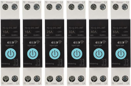 Sonew Smart Switch Home Circuit Breakers Mobile Phone Remote Control 3 Timing Modes for Household Appliances(40A)