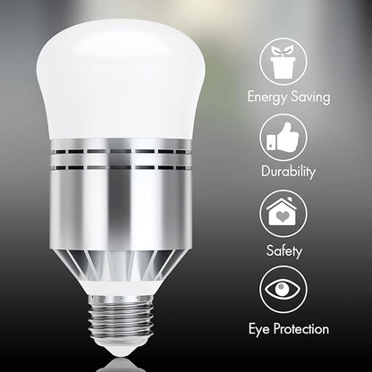 CHICIRIS LED Light Bulb Smart Sensor LED Bulb Dusk to Dawn Light Bulbs E27 Builtin Photosensor Detection 12W 100w Incandescent Equivalent for Porch Patio Garage Hallway Washroom Garden