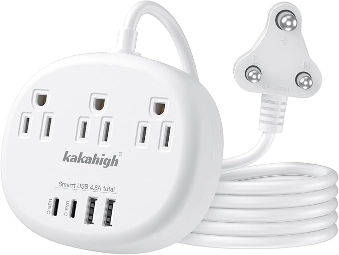 South Africa Plug Adapter, South Africa Extension Cord 3FT