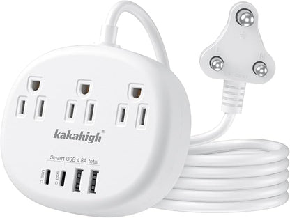 South Africa Plug Adapter, South Africa Extension Cord 3FT