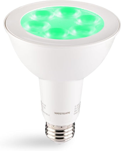 Westgate TC-PAR30-11W-RGBW-WIFI PAR30 RGBW Bulb -120VAC, 11W LED Flood Light, E26 Base, Compatible with Alexa and Goggle Home, Color Changing, Dimmable by App, Aluminum Housing (PAR30 11W)