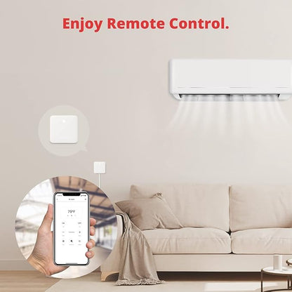 SwitchBot Hub Mini Smart Remote - IR Universal Remote, WiFi IR Blaster for TV, Air Conditioner, Compatible with Alexa, Google Home, Link SwitchBot to Wi-Fi (Support 2.4GHz)