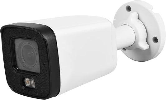 PANOEAGLE 4K PoE IP Bullet Camera Outdoor, 8MP Security IP Camera with 100ft Smart Dual Light Color Night Vision, Human Vehicle Detection,2.8mm Wide Angle,2-Way Audio,SD Card Slot 512GB,NDAA Compliant