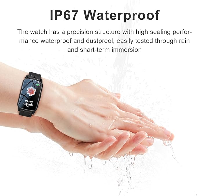 Fall Detection Smart Watch for Seniors with GPS Tracking, SOS Alert & HD Video Call, Waterproof Fitness Tracker for Dementia/Alzheimer’s, 4G Safety (Modern, Black)