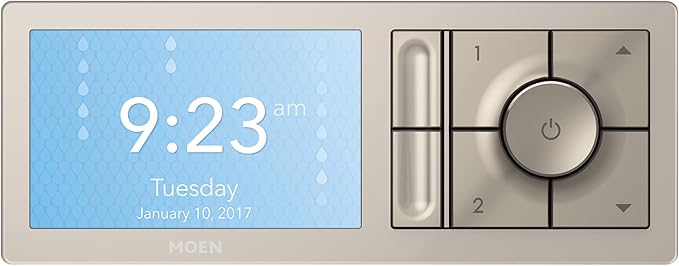 Moen TS3302TB U by Moen Digital Shower Controller and S3102 Valve 2-Outlet