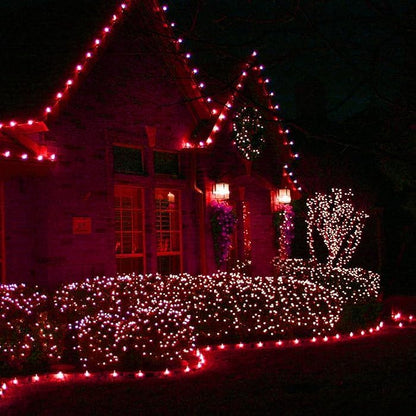 200 LED Connectable String Lights with Remote, Christmas Lights Outdoor