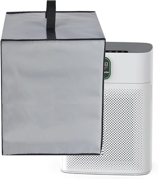 Dust Cover for Air Purifiers - Compatible with MORENTO HY4866 Air Purifiers/MK04 Air Purifiers/AMEIFU sferf-30 Air Purifiers (Silver Grey)