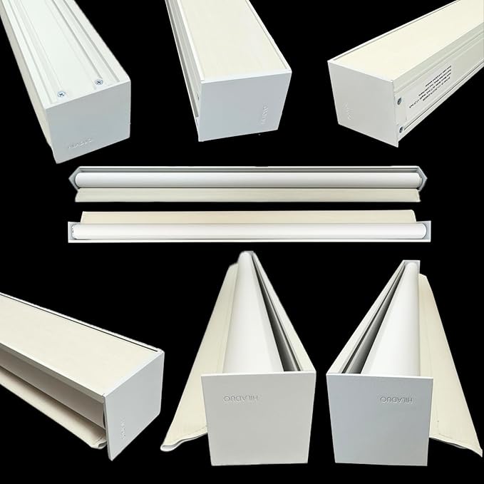 HILADUO Customized Solar Screen Roller Shade Blinds with Remote-Controlled Motorized Operation, Very High Visibility Certified Fabric, Made in USA
